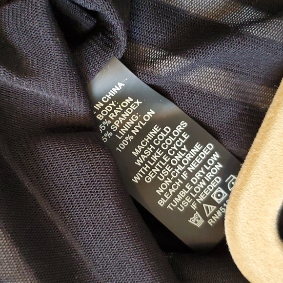 Vince Camuto Black & White Striped Peplum Shirt - Medium Size! NWT! ❤ - Picture 12 of 16